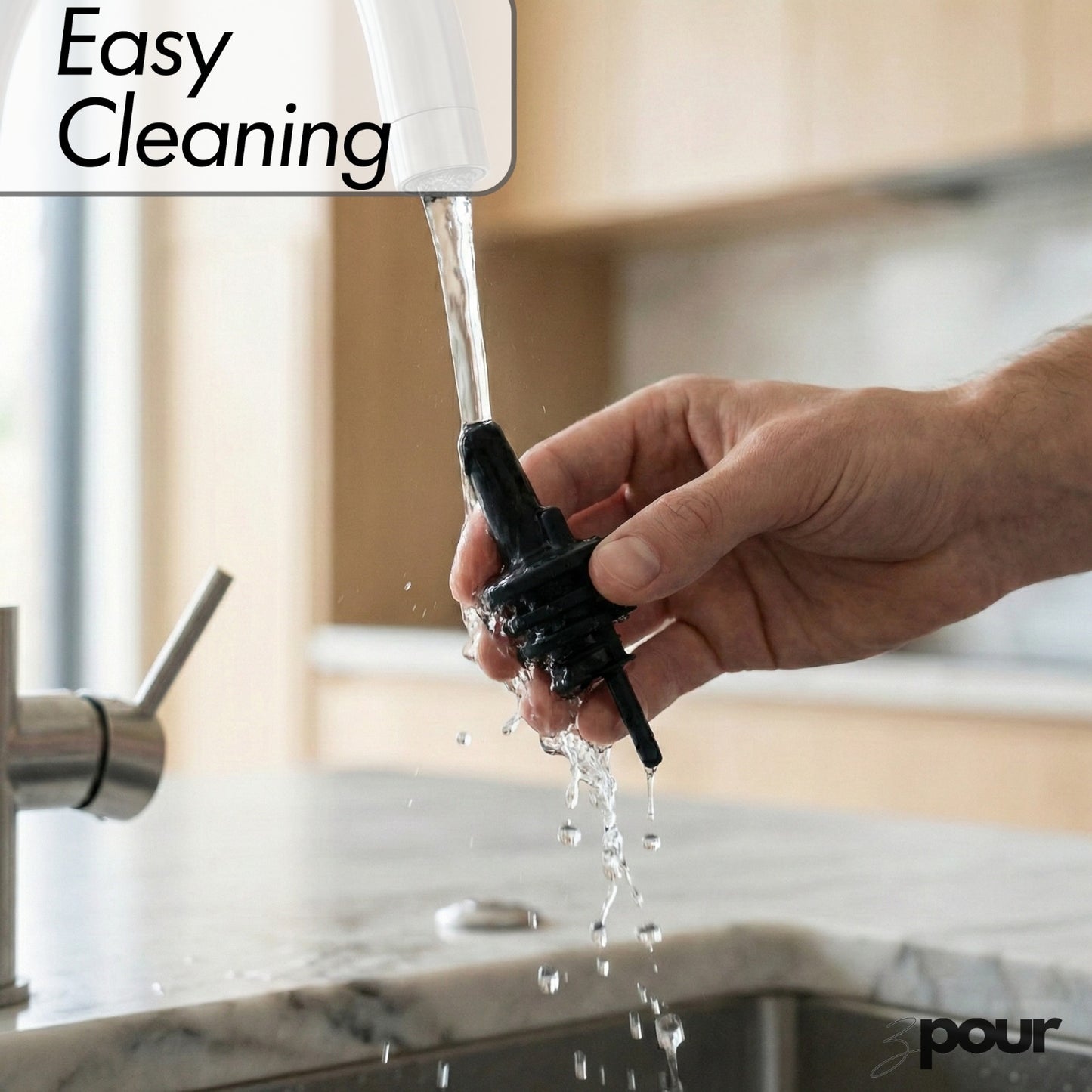 ZPOUR Black Liquor Pour Spouts – 12 Pack | Precision Bar Bottle Pourers