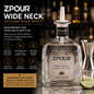 ZPOUR Tequila & Wide Bottle Pour Spout 6 Pack